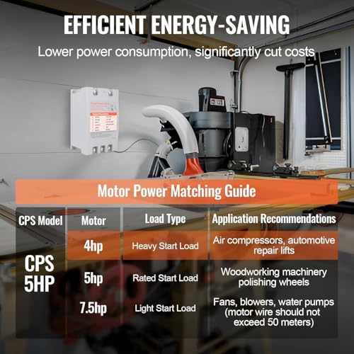 Convertidor Monofásico a Trifásico Desplazador de Fase 5,5‐7,5Kw 220‐240Vac Inversor de Grado Industrial Convertidores Analógicos a Digitales
