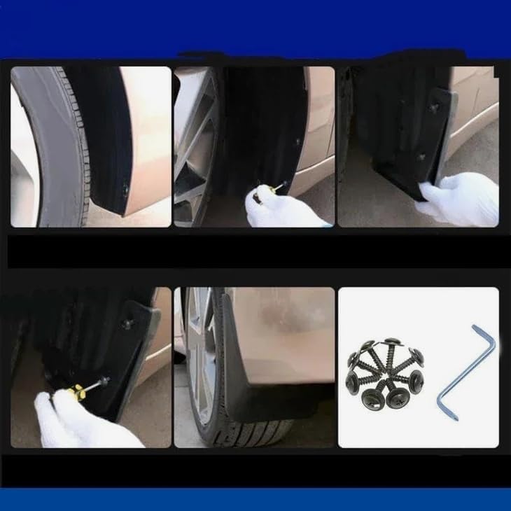 プジョー 3008 2017-2021に適しています マッドガード フェンダー マッドフラップガード スプラッシュマッドガード カー