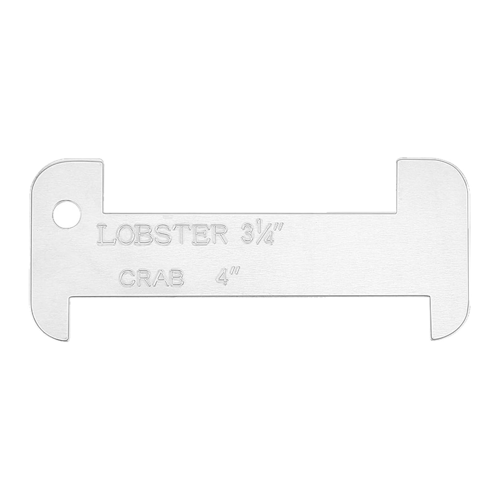 Jazuaiao Multipurpose Acrylic Crabs Lobster Measuring Gauge for Seafood Sizing Measure Tool Measuring Device Fishing Compliance Measurement Device