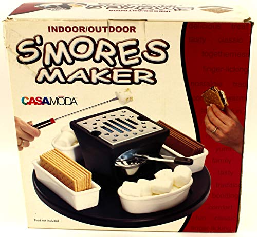 Smores Maker: Casa Moda S'mores Maker Set ~ Dessert Fondue Lazy Susan ~