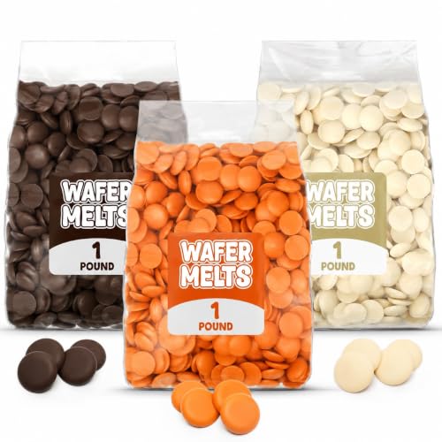Halloween Candy Melts 3 LB, Orange, Dark Chocolate...
