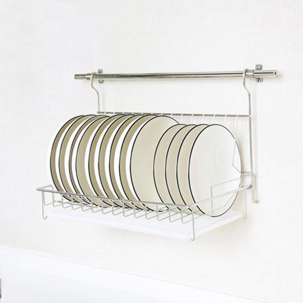 Keukengerei Houder 304 RVS Bestek Houder Afdruiprek voor Lepel Mes Vork Opslag, Tafel Organizer Container, Metallic