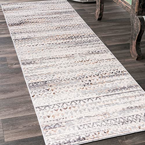 Mazovia Teppich Läufer Flur - Modern Teppichläufer – Kurzflor, Weich - für Vorzimmer...