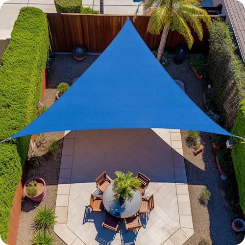 ColourTree Sonnensegel Rechteckig – 3x3,5 M, Weiß, 190 G/m² HDPE, 95 % UV-Schutz, Wetterfest & Mit 3 Jahren Garantie