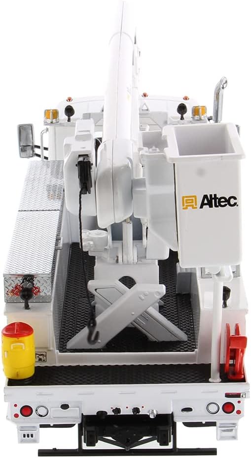 Modelo en escala 1:32 de Peterbilt 536 con cuerpo aéreo Altec AA55, blanco miniatura 6