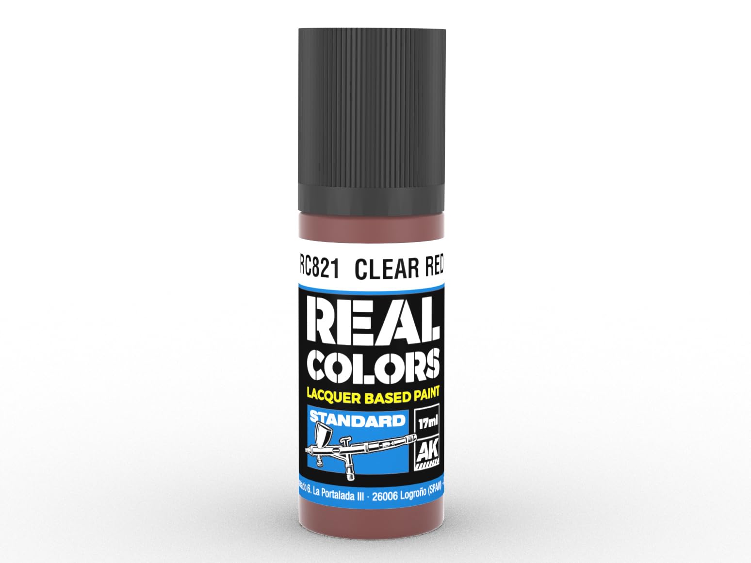 Ak Interactive Red Ak Real Colors Rc821 Clear (17Ml) (Old Rc503)