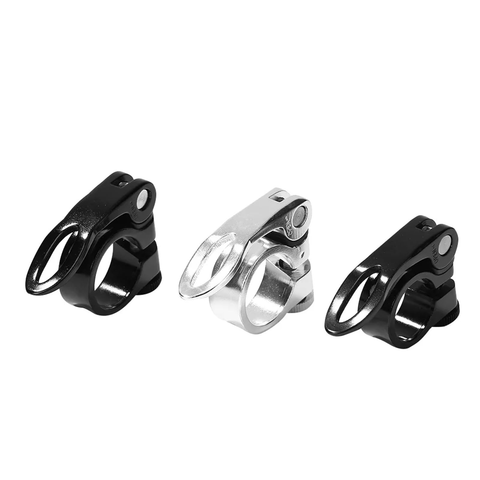 Vite a sgancio rapido per morsetto sedile Morsetti Reggisella For Bicicletta Portatili Da 2 Pezzi, Morsetto In Lega Di Alluminio A Sgancio Rapido For Mountain Bike(31.8mm)
