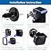 5PACK Blink Outdoor Camera Mount Bracket with Sync Module 2 Outlet Mount for Blink Outdoor 4th/3rd Camera (Blink Camera Not Include)