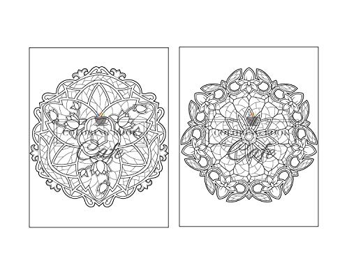 125 Mandalas: An Adult Coloring Book Featuring 125 of the World's Most Beautiful Mandalas for Stress Relief and Relaxation - Image 61