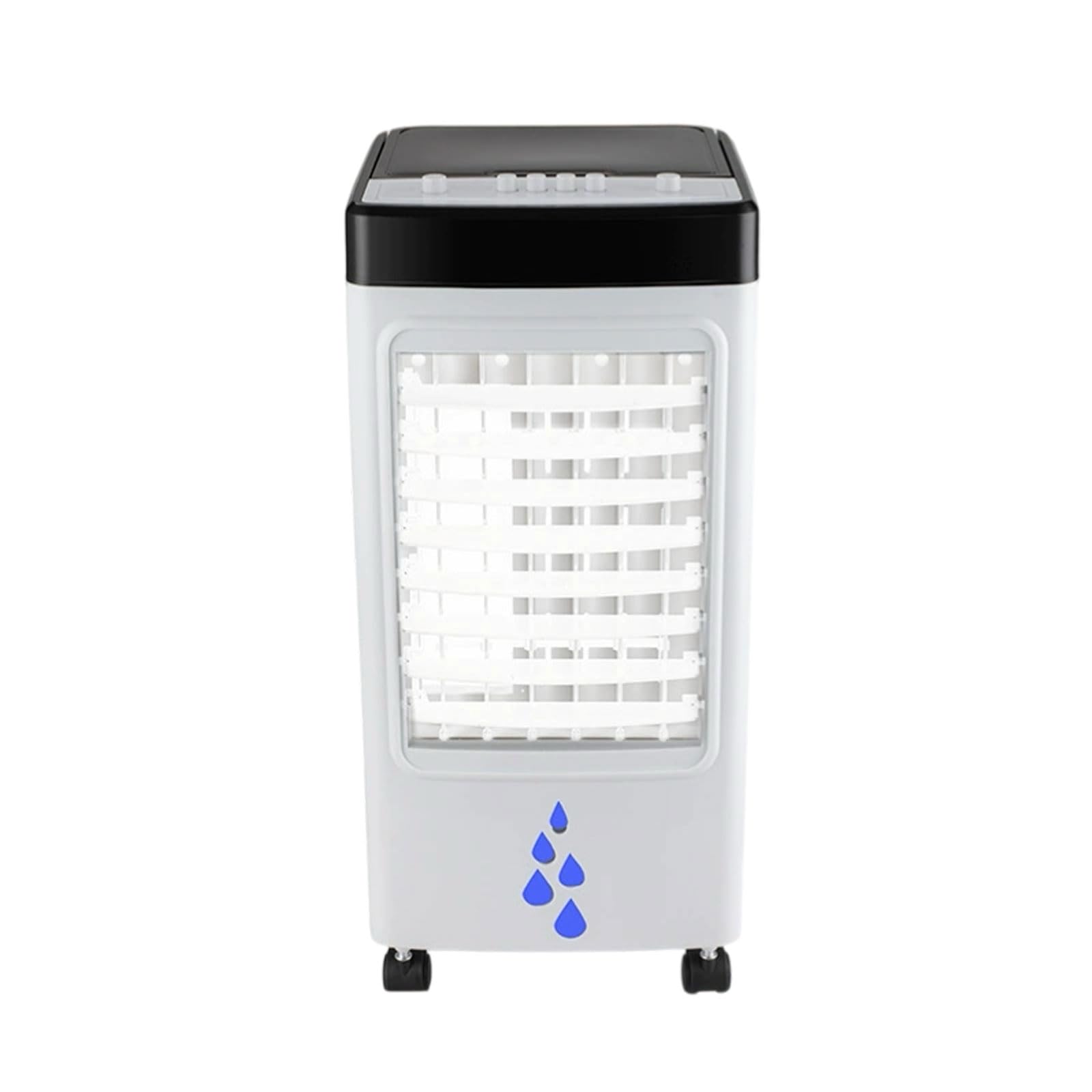AYCDL 65W Evaporative Air Cooler, Portable Air Conditioner with 6L Water Tank, 3 Speeds, 1-7H Timer for Home Office