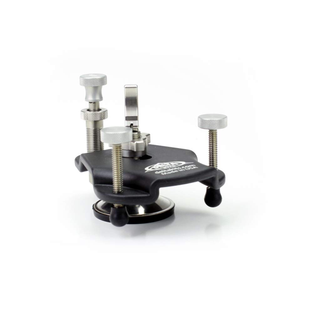 B250 Professional Windshield Repair Bridge - Three Point Design - Spring Type Resin Injector - Auto Glass Rock Chip Repair Tool