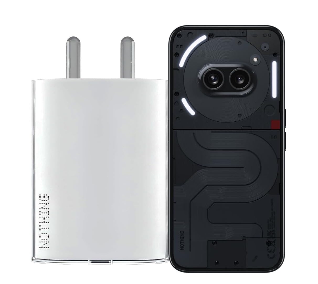 45W Nothing Original Type C Fast Charger Adapter for CMF Phone 1 | Nothing Phone 2 | Phone 2A | 2a Plus | 45 W with PPS Power Charge Adaptor Universal Compatibility Charger-White (B0DHH56VW6) Amazon Price History, Amazon Price Tracker
