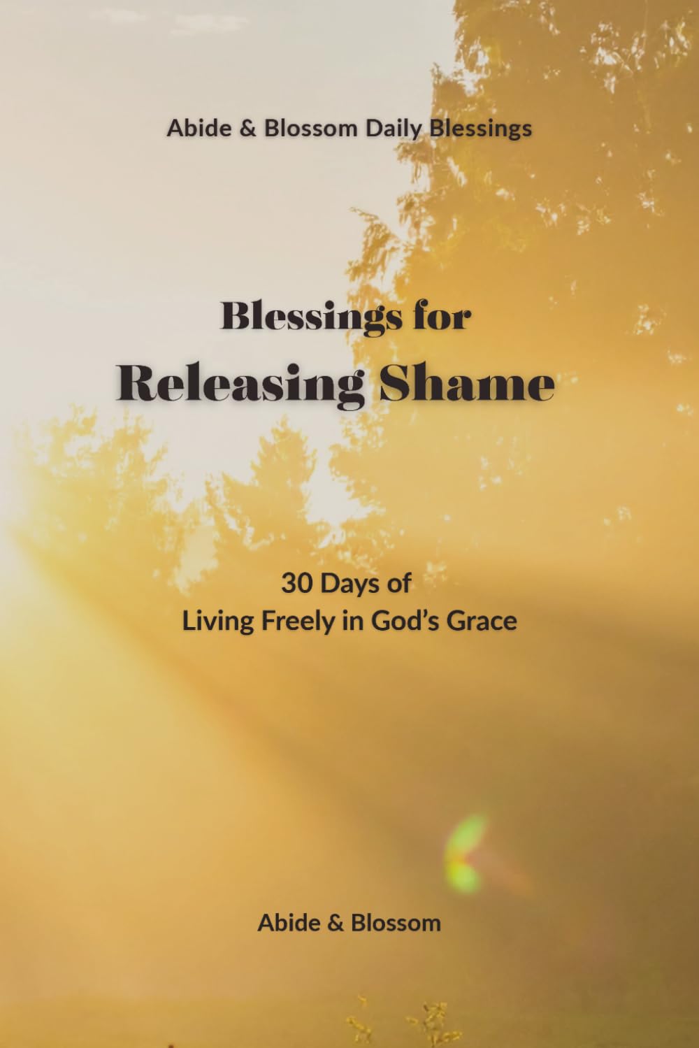 Blessings for Releasing Shame: 30 Days of Living Freely in God’s Grace (Abide & Blossom Daily Blessings)
