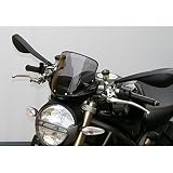 Cupula MRA Pantalla Touring negro DUCATI MONSTER 696 todos los años, DUCATI MONSTER 796 todos los años, DUCATI MONSTER 1100 todos los años La pantalla Turismo tiene la misma forma que al Original pero lleva un deflector de viento orientado hacia arriba en el extremo final y a lo largo de toda su anchura. Así se desvía la presión del viento sobre el piloto, permitiendo un viaje relajado en recorridos largos. En algunos modelos de pantalla elevada, el deflector de viento viene sólo