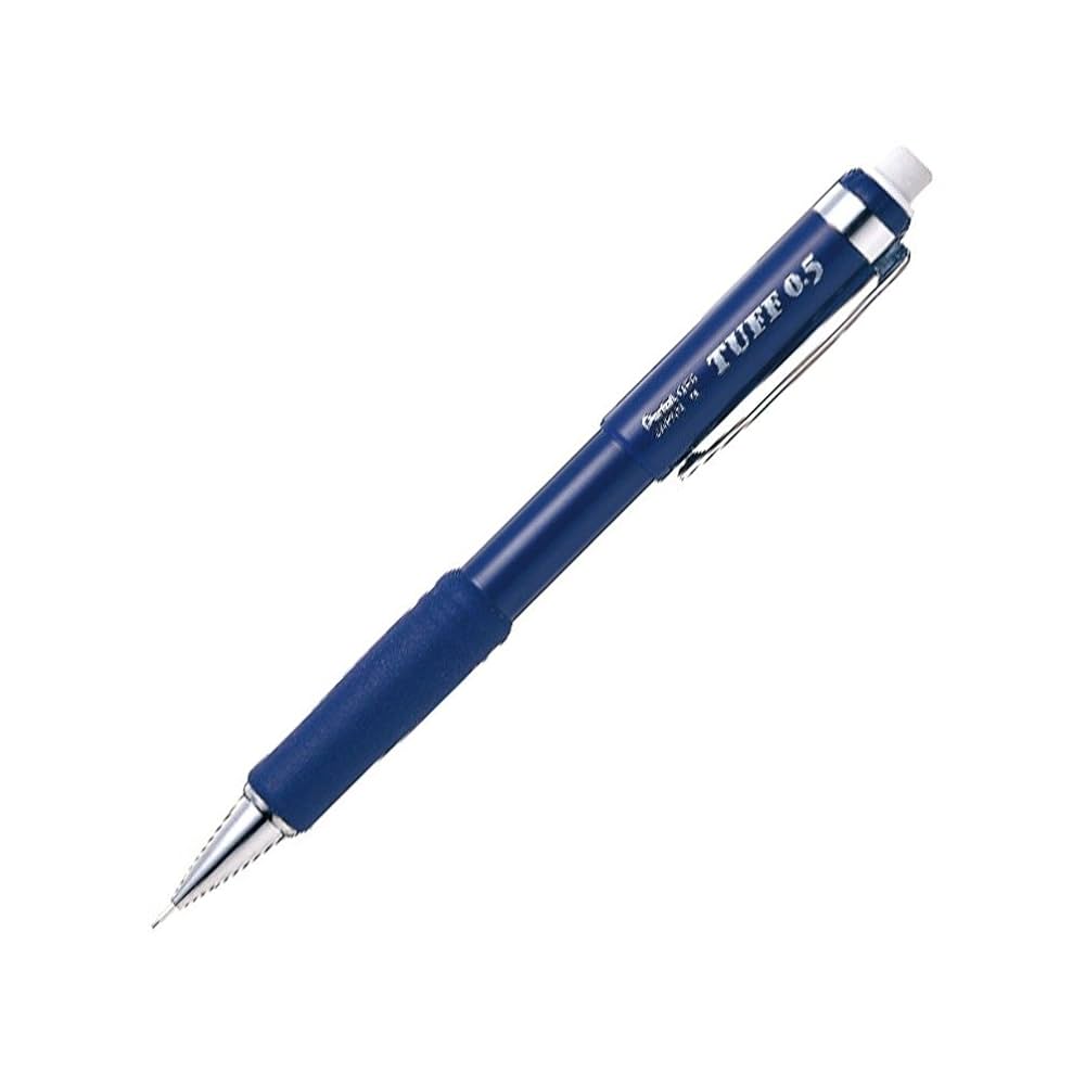 Pentel Mechanical Pencil, Tuff, 0.5mm, Dark Blue (XQE5-C