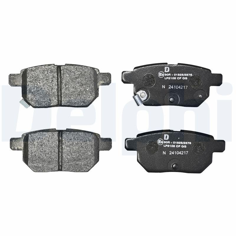 Toyota Auris ile uyumlu Arka Fren Balatası 2007-2012 Delphi Takım LP2105
