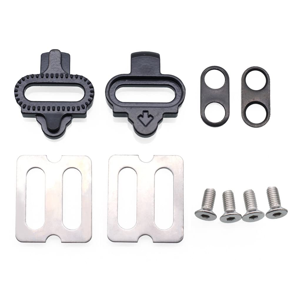 VOANZO Mountain Bike Cleats SPD Lock Pedal, SH51m088m540 Spinning Indoor Cycling & Mountain Bike Cleat Set for Shimano SPD, Bicycle Accessories
