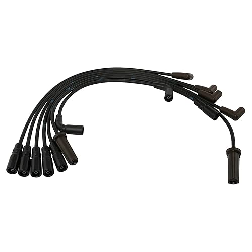 Miniatura 533 de TRQ Juego de cables de bujía de encendido del motor para Ford F250 F350 Super Duty V8 6.2L nuevo
