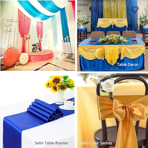 Luxurious 5 Yard Satin Fabric in Blues Pink – Perfect for Bridal Gowns, Fashion Crafts, and Elegant Decorations 10 Luxurious 5 Yard Satin Fabric in Blues Pink – Perfect for Bridal Gowns, Fashion Crafts, and Elegant Decorations - Image 9