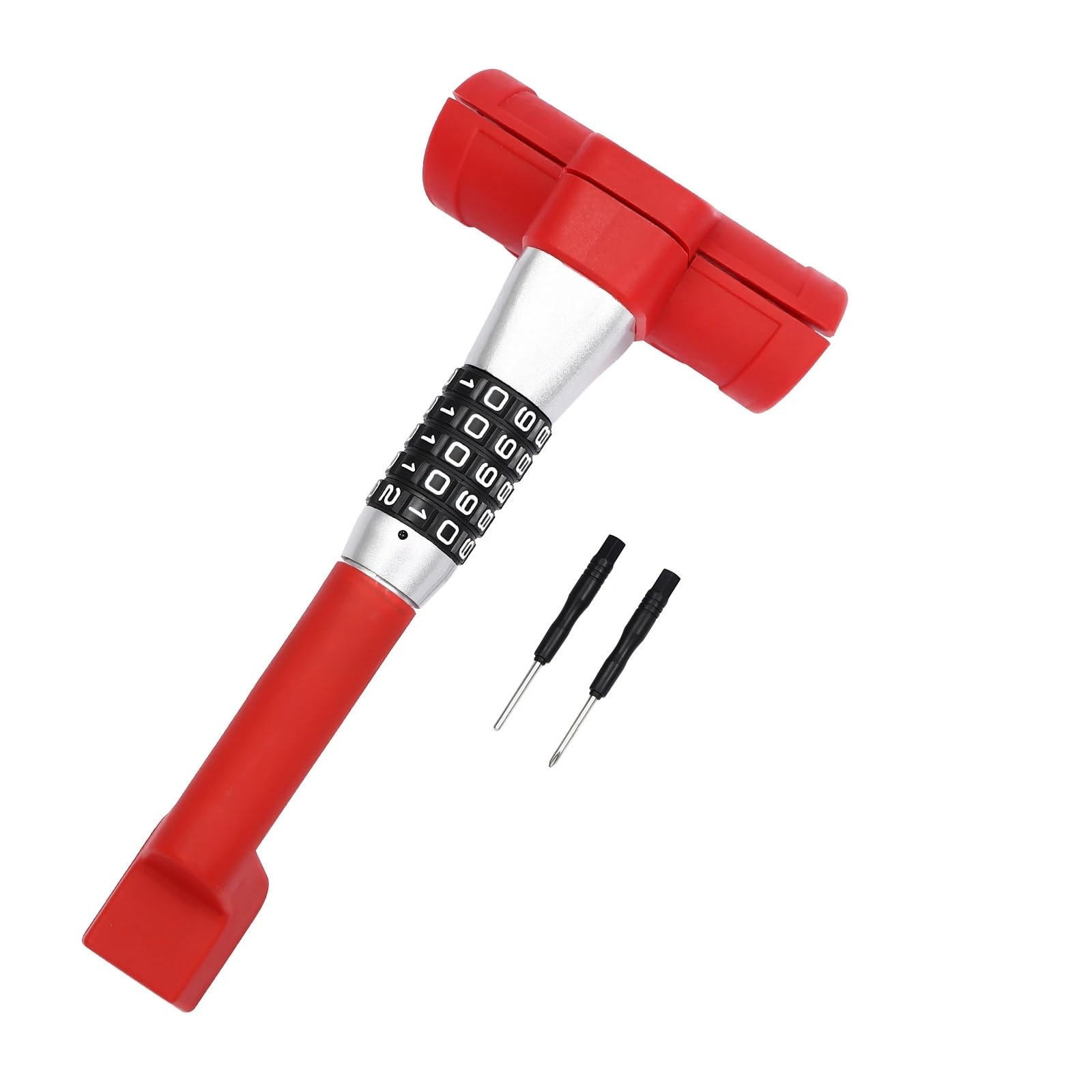 Steering Wheel Lock Steering Wheel Claw Lock Heavy Duty Car Anti-Theft Security Durable Aluminum Steel Iron Car Anti-Theft Locks