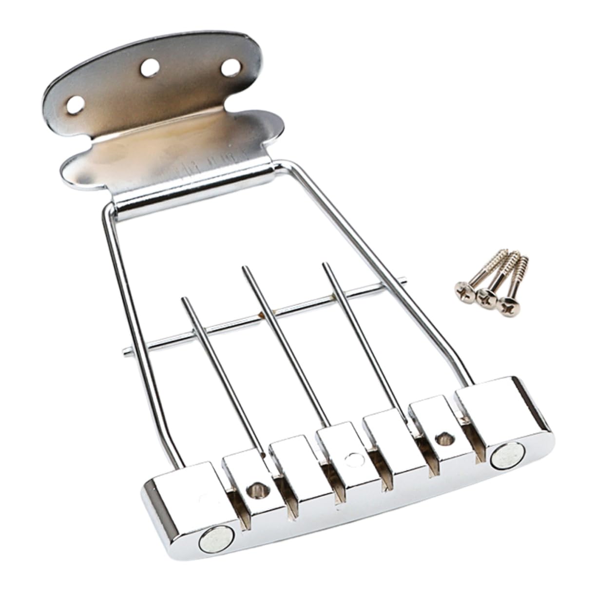 SUPVOX Jazz Guitar Bridge Plate Metal String Board Practical Design for Easy Replacement