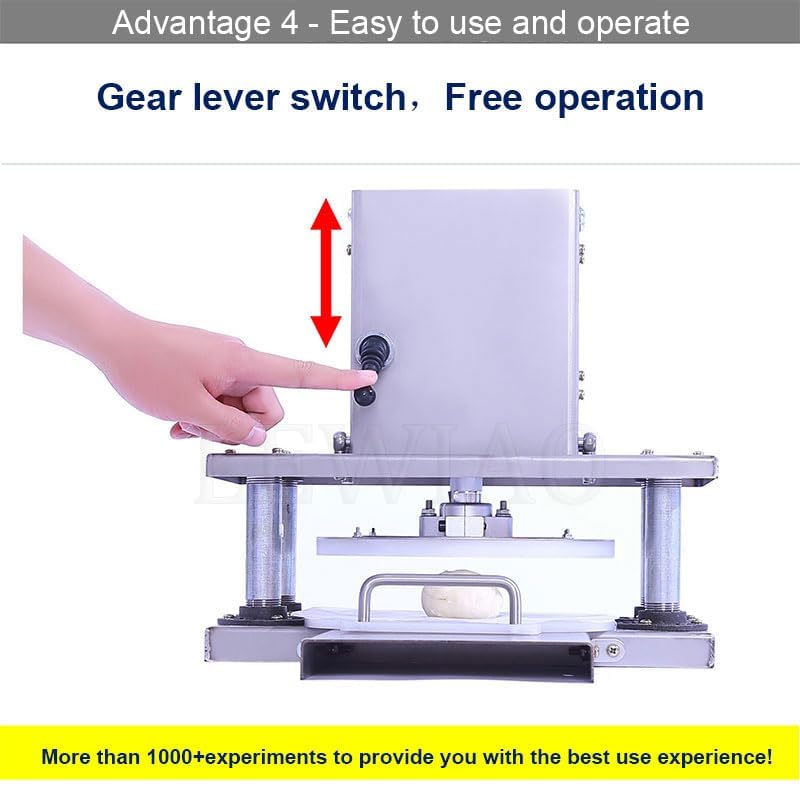 Electric Dough Tortilla Press Machine Home Pizza Pastry Flour Dough Sheeter