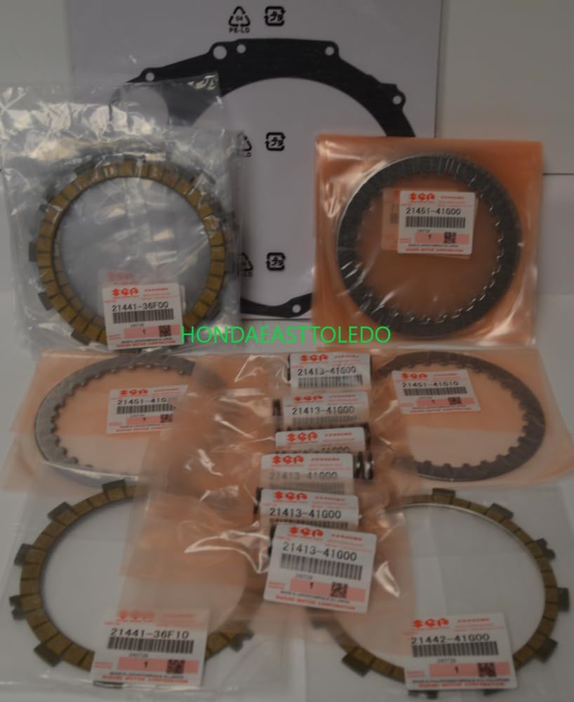 NEW 2005 2006 SUZUKI GSXR GSX-R 1000 OEM FACTORY CLUTCH PLATE KIT 21400-36861