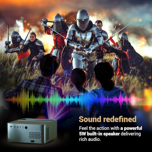 Lifelong Pixelbeam Projector for Home | Native 1080P Full HD 4K HDR | 7500 Lumens | 4D Keystone | Portable Home Projector| Netflix, Prime, Hotstar... - Image 5