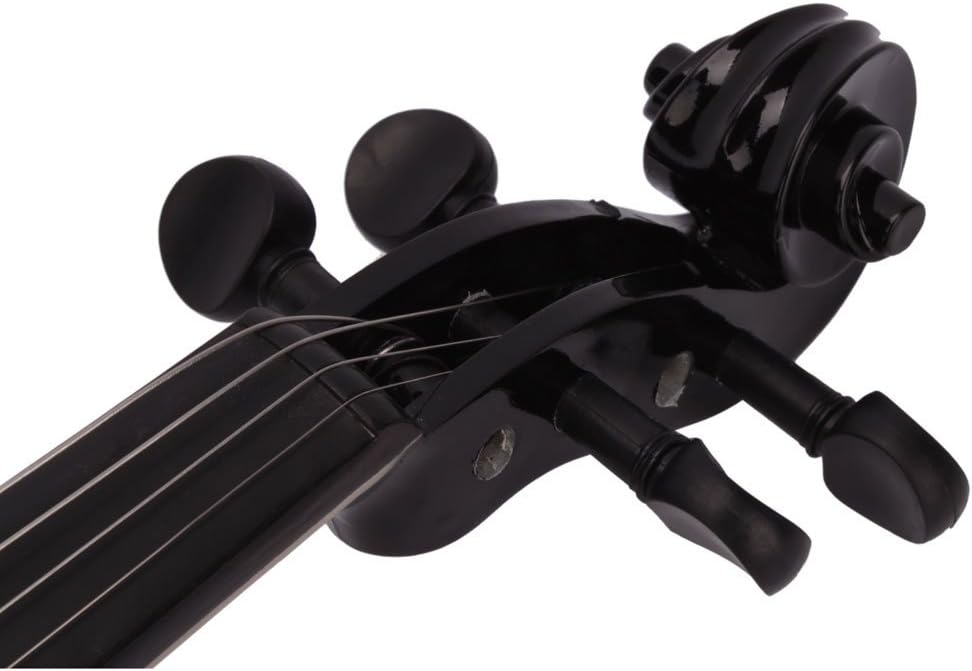 Ktaxon Violin for Beginners Students, Acoustic Violins 4/4, Full Size Fiddle Kit with Case, Bow, Rosin, Adult Teens Learners Age 11+ (Black) thumbnail
