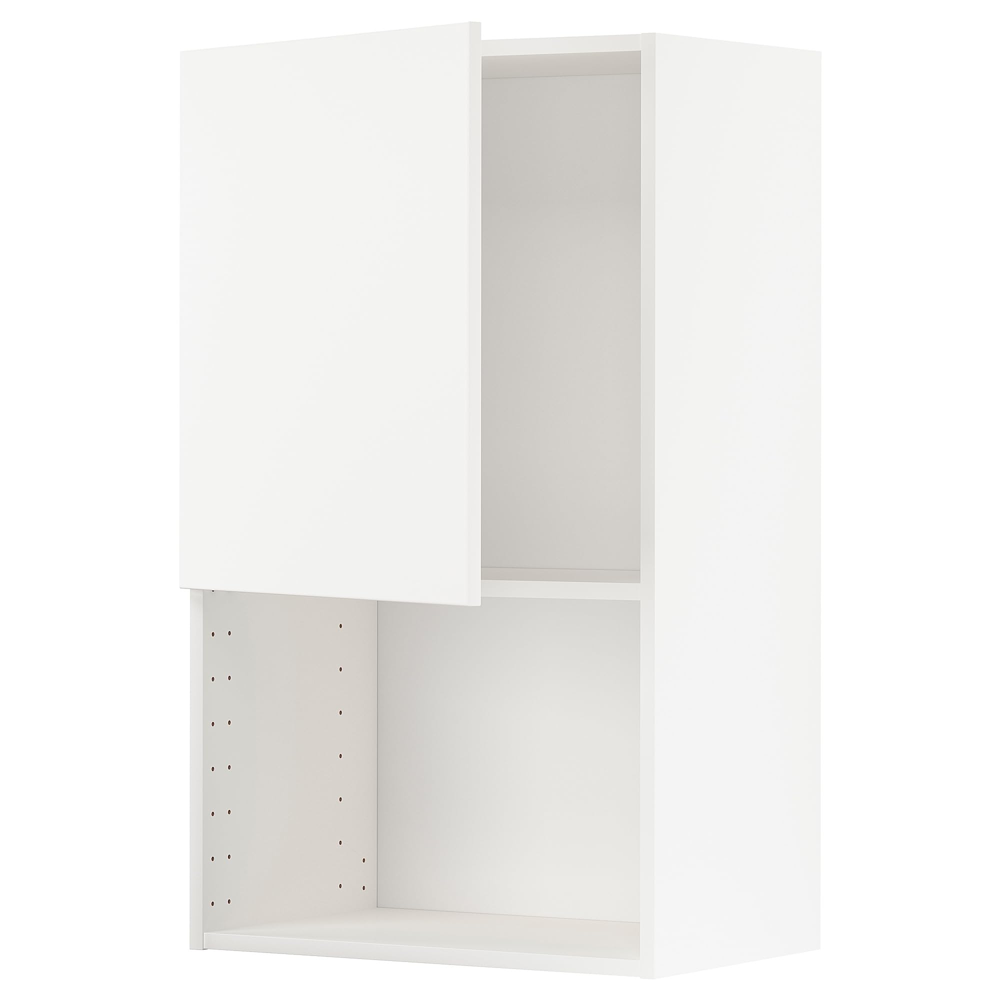Armoire murale pour four à micro-ondes ProTuning METOD blanc Veddinge 60x100 cm