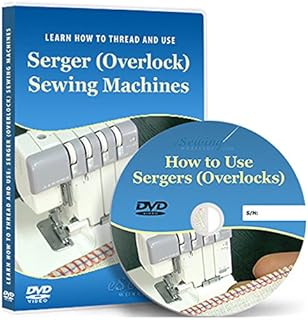 How to Thread and Use Sergers (Overlock) Machines - Video Lesson on DVD