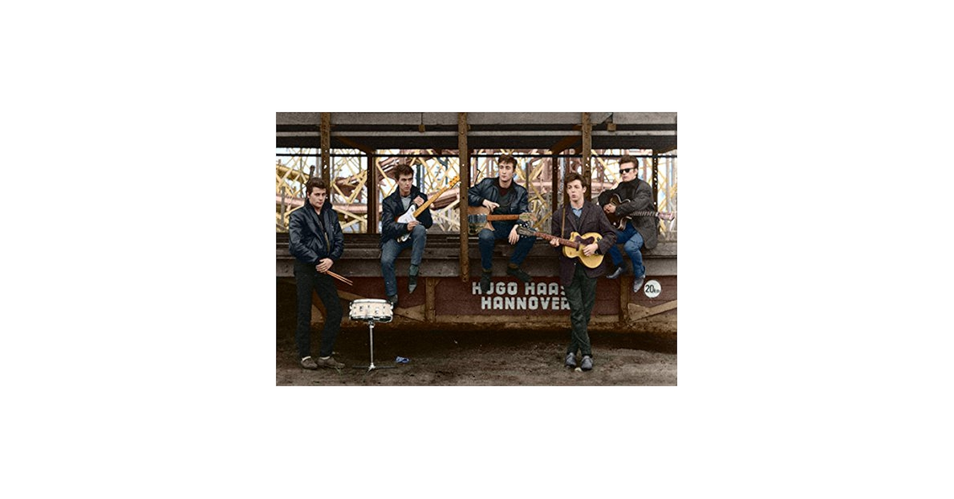 The Beatles パフォーマンス 大判カラー印刷　1960年代 122202411056pm6b_1_600x600_cro