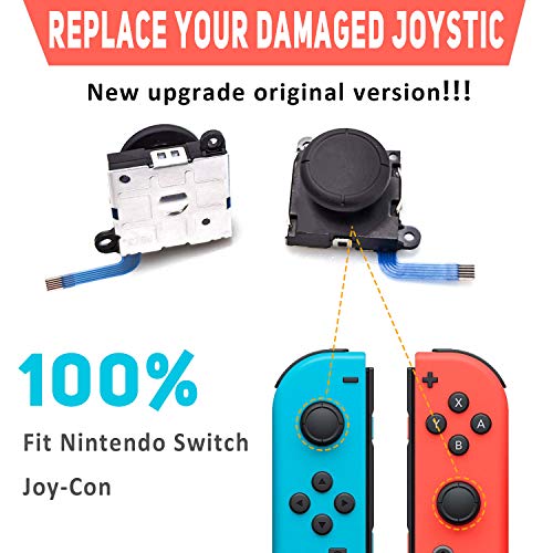 Joystick de remplacement pour manette Joy-Con contre le drift de la Switch