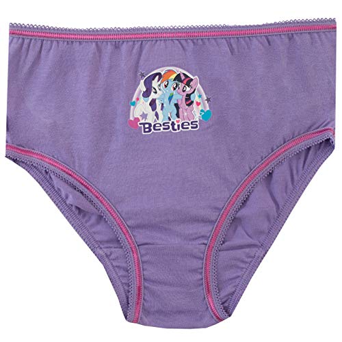 My Little Pony Girls Underwear, 5 Pack Girls Panties, Cotton Kids Underwear3