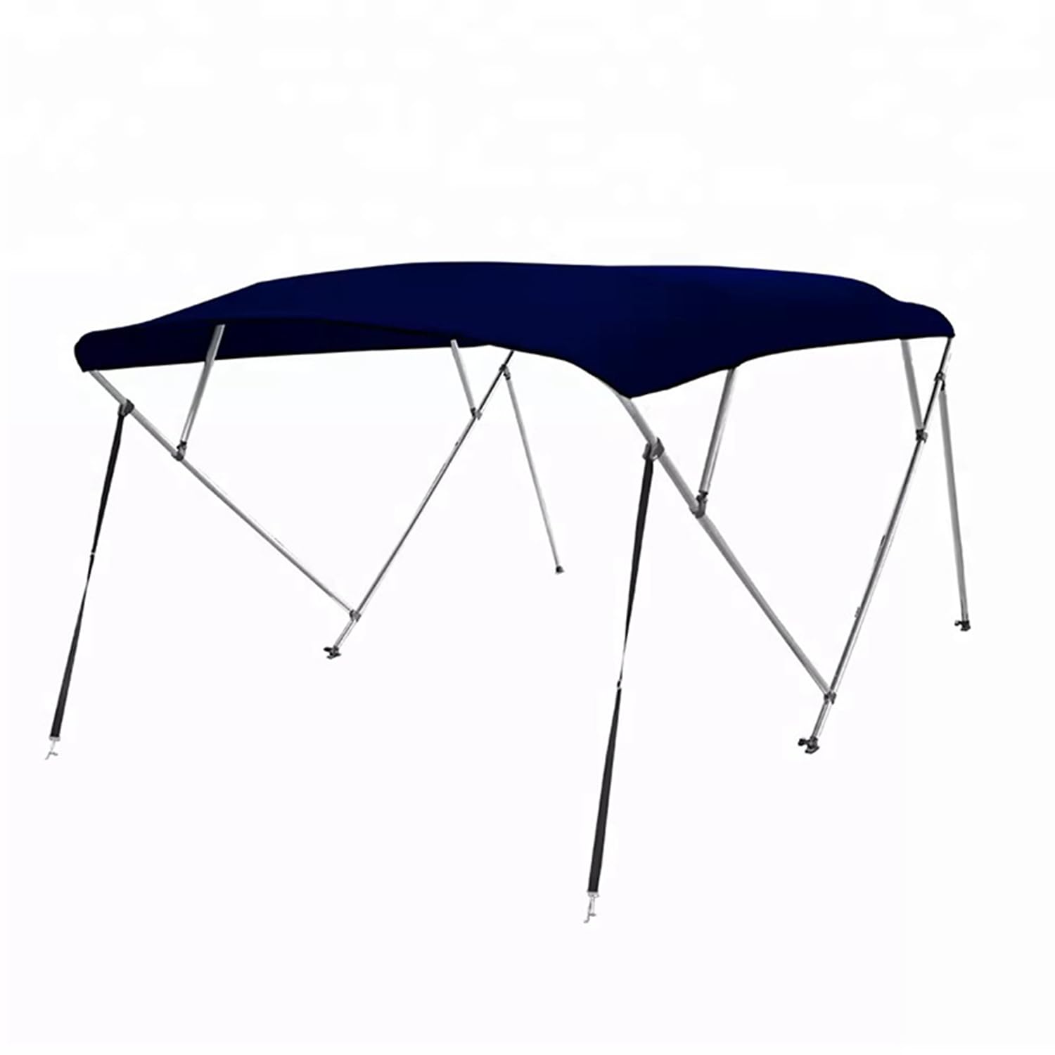 Accessori per tendalini per Yacht, tendalini per Esterni per Yacht, tendalini di Prua a Quattro Archi, 600D Antipioggia e Antipolvere, Anti-PU,Blu,185/198cm
