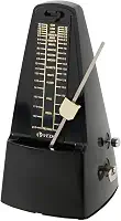 Metrônomo mecânico, Núcleo mecânico de cobre formato clássico batida precisa, vários modos de batida, adequado para piano guitarra bateria violino bateria saxofone preto Cabelo liso São Paulo Brasil
