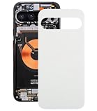 Scocca Cover Back Copri Batteria posteriore +Vetro Fotocamera Per Google Pixel 9 PRO XL GGX8B, GZC4K, GQ57S Ricambio Pari Originale Sostituzione Riparazione Porcelain White Bianco
