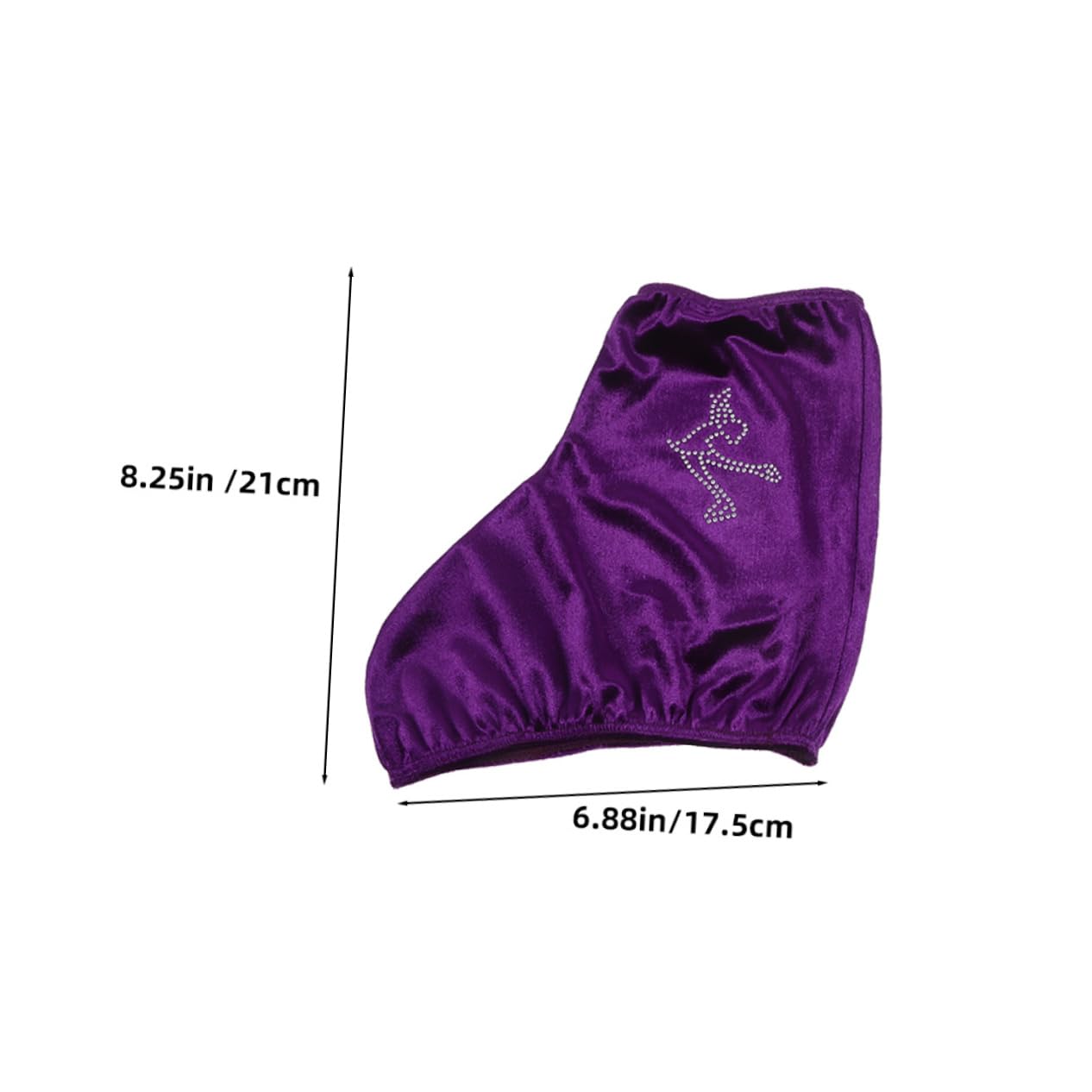 WOONEKY 1 Pair Elastic Ice Skate Covers Wear Resistant Boot Protection for Hockey and Figure Skates for Adults Present for Skating Enthusiasts