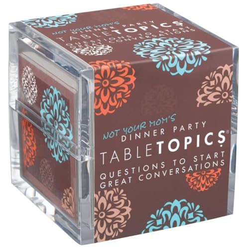 TableTopics Not Your Mom's Dinner Party Question Card Game - 135 Provocative Conversation Starter Cards for Adults, Friends, Icebreakers for Parties by TableTopics - Used condition - CA$25.78