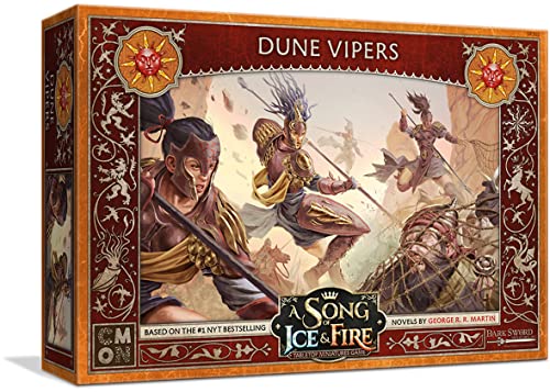 Dune Vipers A Song of Ice & Fire extension de collection premium
