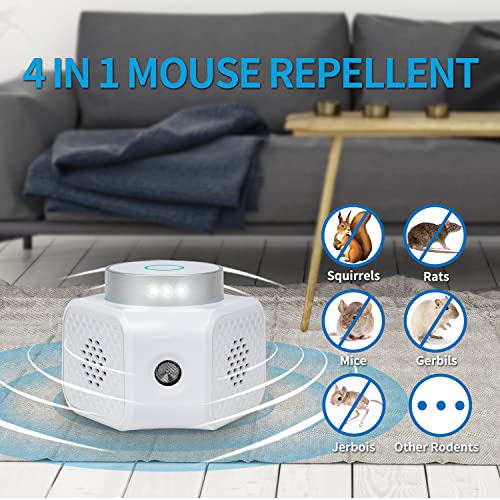 image for nbe Ultrasonic Pest Repeller | 4-in-1 Rodent Repellent | Mice Repellen