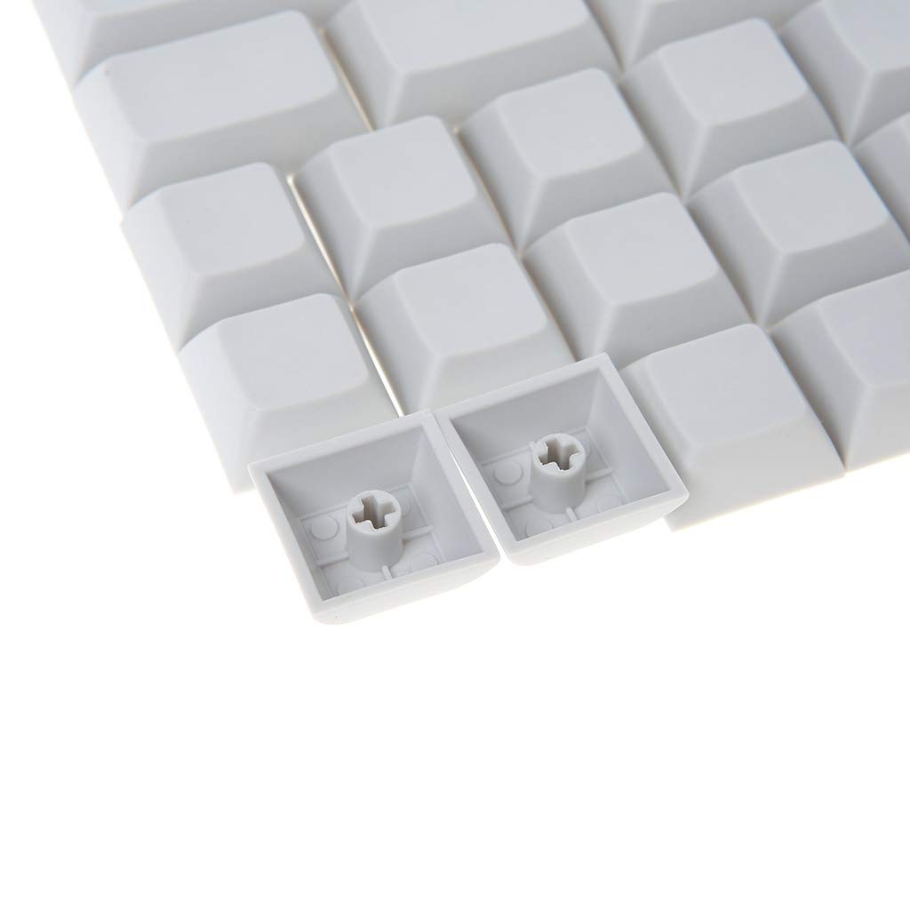 76 chiavi DSA PBT Ergodox vuote per tappi chiave, chiave meccanica unica senza incisione
