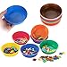 BTSKY Plastic Sorting Bowls, Assorted Colors Set of 10