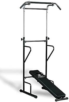 ファイティングロード　チンニングマシン Amazon | ファイティングロード チン&ディップスジム- TRUST 赤