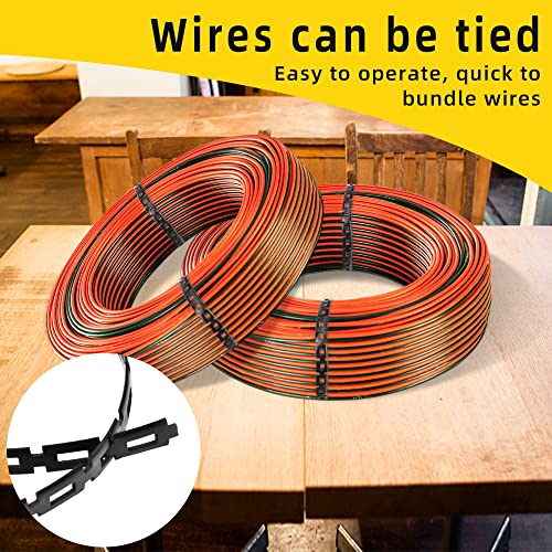 Codree 50 Ft Plastic Chain Lock Tree Tie-1/2 Inch Wide Adjustable Tree Support Straps For Staking-Flexible Reusable Cable Plant Tree Ties For Leaning Tree Garden Accessories #TOP5