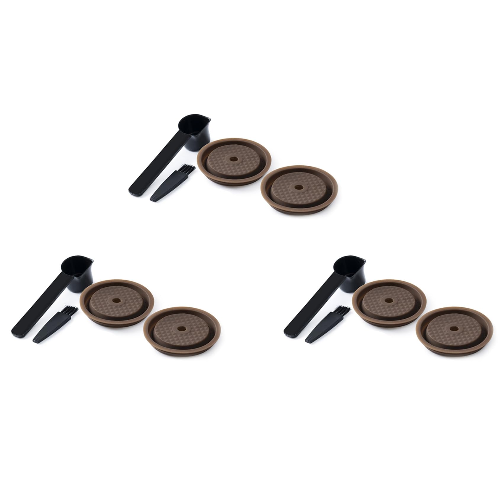 Hndhbfgrt 6PCS Reusable Cap for Vertuo and VertuoLine Capsules Refillable and Compatible Silicone