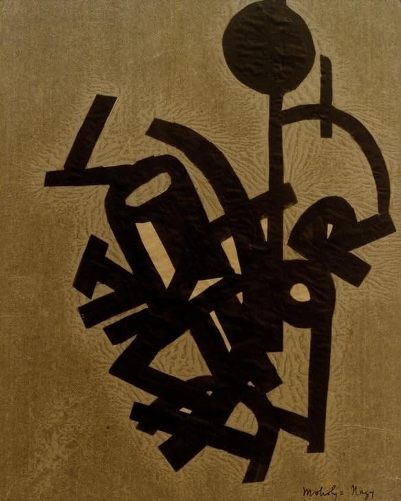 Affiche d'illustration Laszlo Moholy-Nagy pour créer un salon style galerie d'art