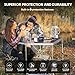 [WINTER STORM POWER OUTAGE ESSENTIAL] MARBERO 172Wh Solar Generator with 40W Solar Panel, Portable Power Station 200W, Camping, Outdoor, Hiking, Fishing, Emergency