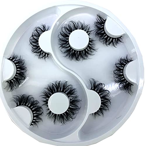 2021 New 25mm 3D Faux Mink Hair Cross False Eyelashes 5 Pairs Long Eye Lashes Handmade Thick Makeup Beauty Extension Tools (WX-18) image 5