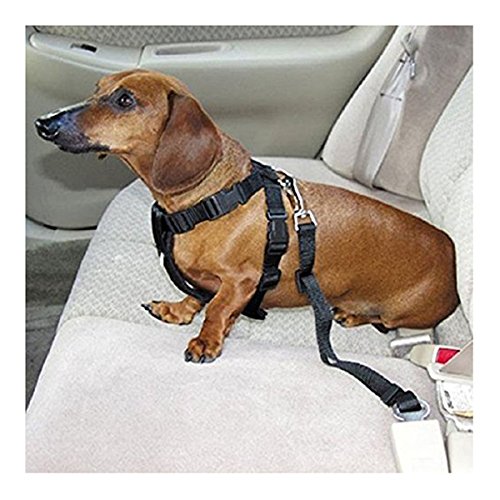 Cinto de segurança ajustável para assento do veículo Pixel para cães e gatos e animais de estimação